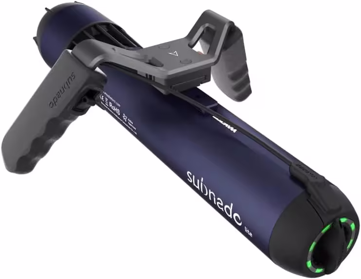 Waydoo Subnado Underwater Scooter Lite, Water Sports Diving Scooter with Removable Handle, Compact and Portable Water Scooter for Adults&Kids, Scuba Diving Snorkeling Sea Scooter Multiple Uses, Blue