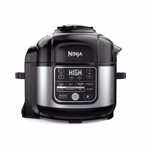 Ninja® Foodi® 10 in 1 6.5 Quart Pro Pressure Cooker Air Fryer Multicooker, Stainless, OS300: Home & Kitchen