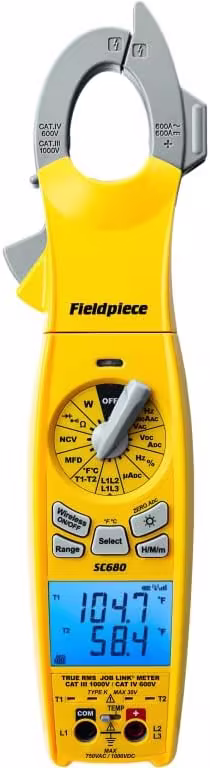 SC680 - Wireless Power Clamp Meter