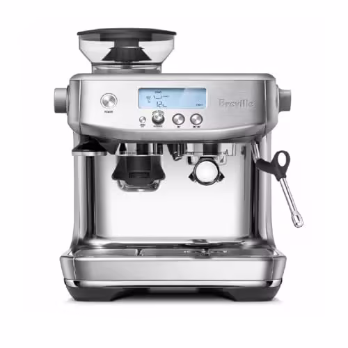 Breville the Barista Pro Espresso Machine with Grinder & Milk Frother, Espresso Maker with Seconds Heat Up, RM BES878BSS, Brushed Stainless Steel (Certified Remanufactured): Home & Kitchen