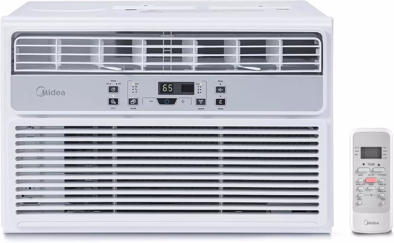 Midea 6,000 BTU Window Air Conditioner, 3-in-1 Cool/Fan/Dehumidifier Window AC Unit