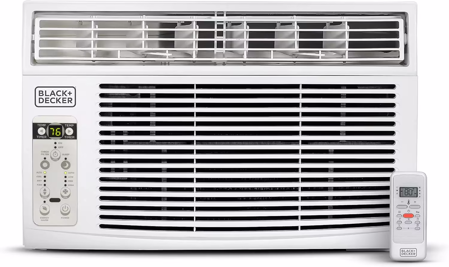 BLACK+DECKER Window Air Conditioner 12000 BTU, AC Window Unit Cools