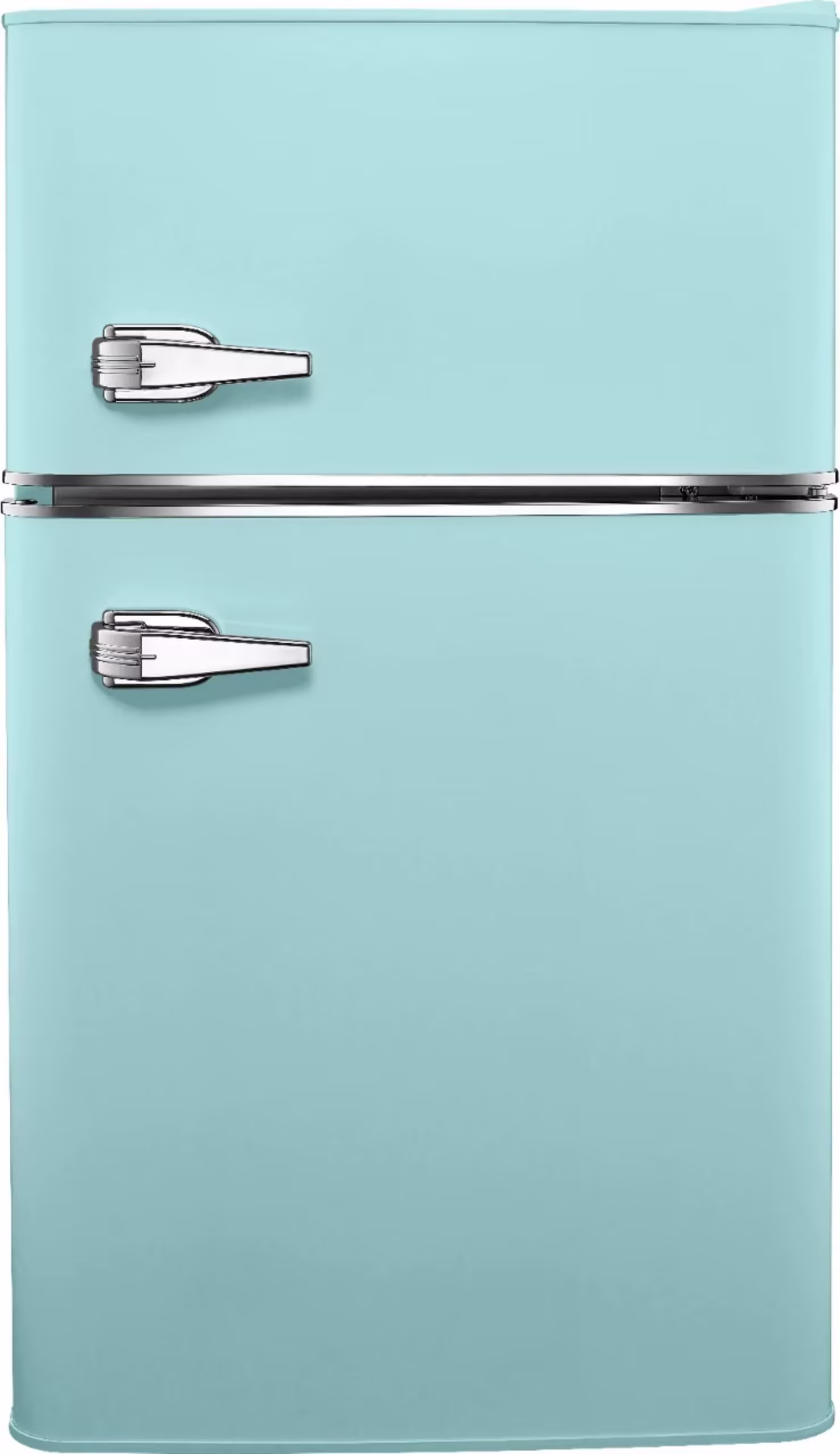 3.1 Cu. ft. Retro Mini Fridge with Top Freezer – Cool Mint