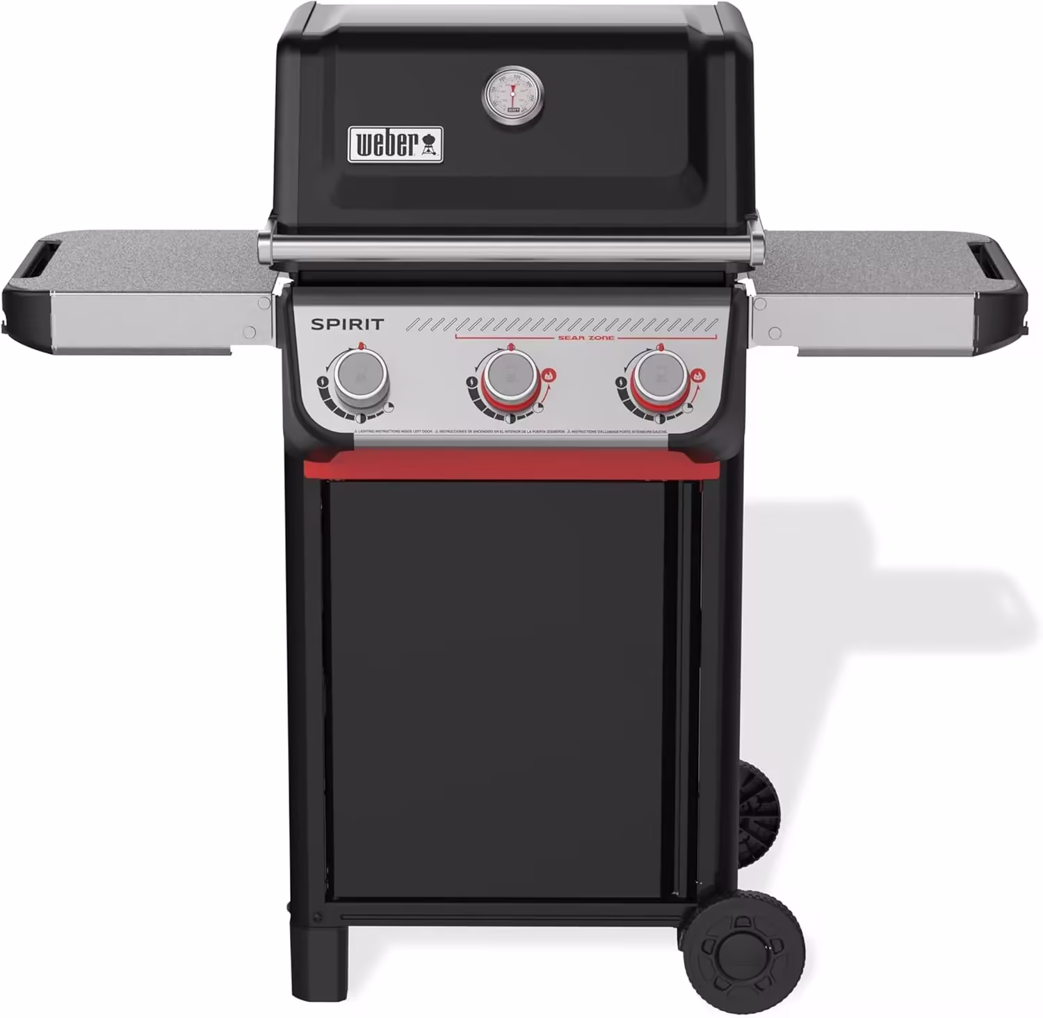 Weber Spirit E-325 Liquid Propane Gas Grill for Outdoor Cooking and BBQ, 3 Burners