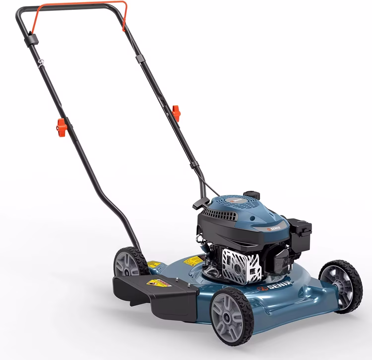 SENIX 20" Gas Lawn Mower, 144 cc Gas Powered Lawnmower, 4-Cycle Engine Walk-Behind