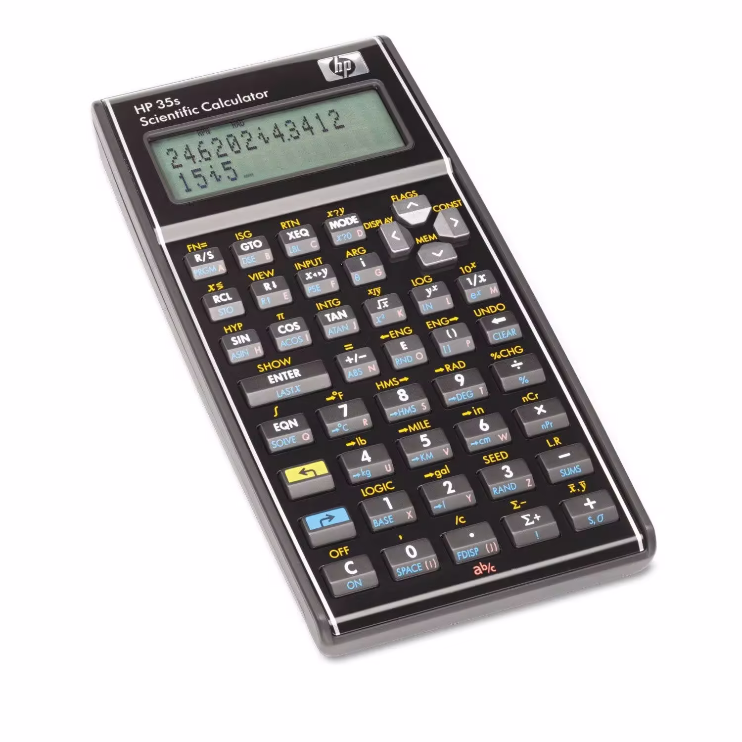 HP 35S Scientific Calculator, Programmable, 14-Digit LCD, RPN & Algebraic Entry, Large Two-Line Display
