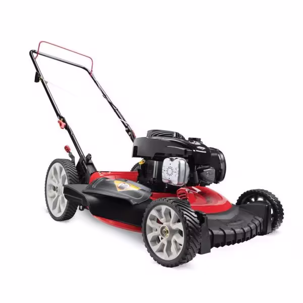 Walk Behind Push Mower with Briggs and Straton Engine