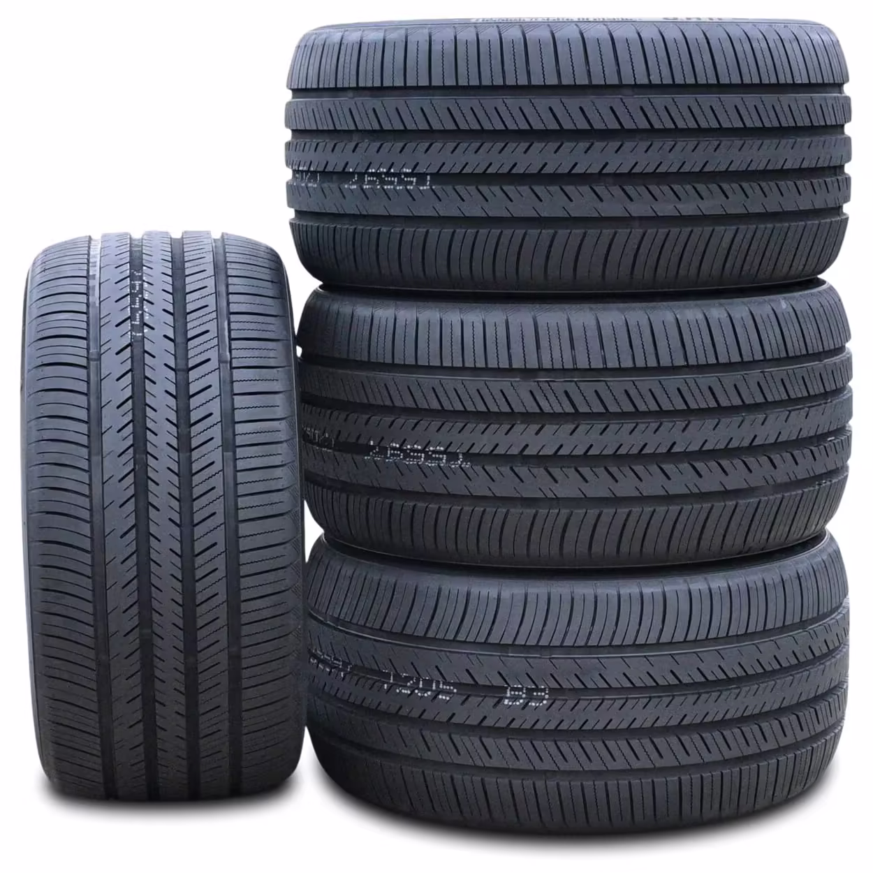 Set of 4 (four) 255/30R20 92W XL high performance full season tyres suitable for: 2016-23 Audi TTS Quattro base