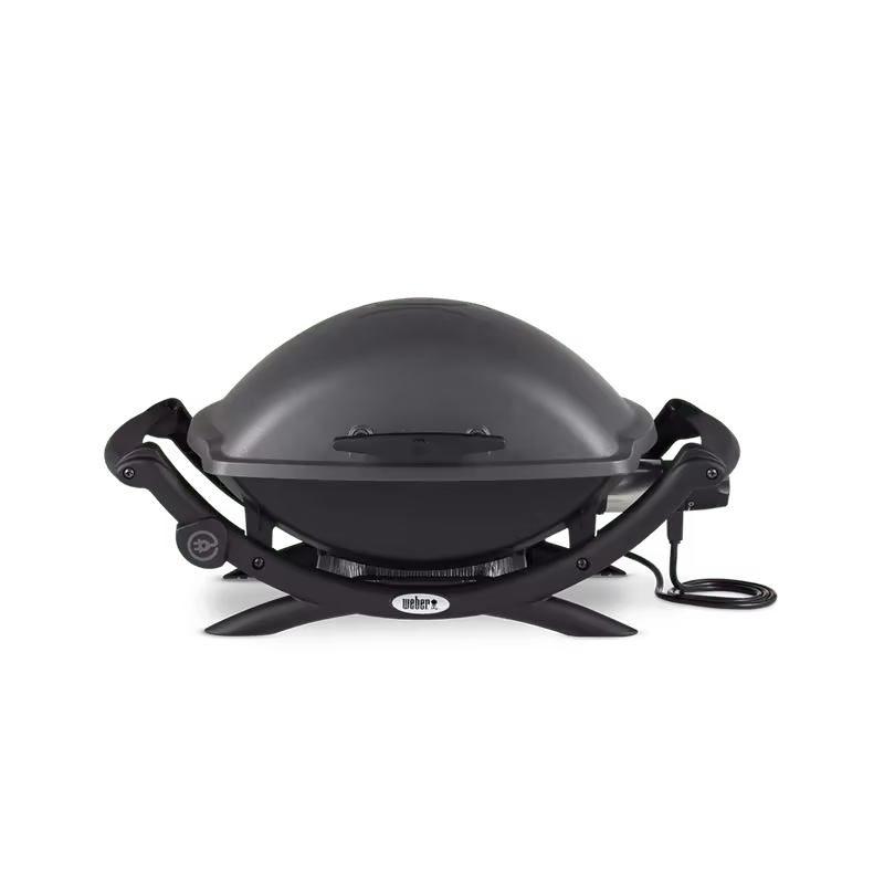 Weber Q 2400 Electric Grill – High-Performance Portable Grill for Outdoors, RVs, and Small Spaces