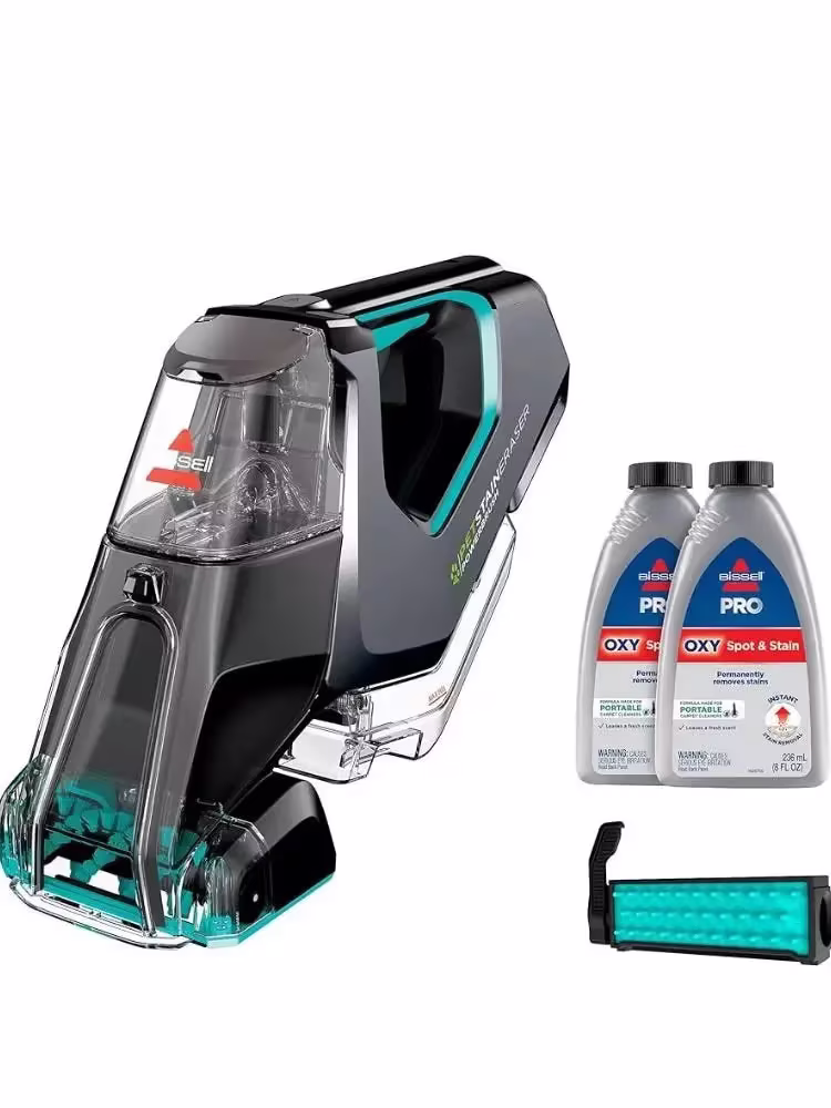BISSELL Pet Stain Eraser PowerBrush, 20 min runtime, DirtLifter PowerBrush, Stationary Pet Tool,