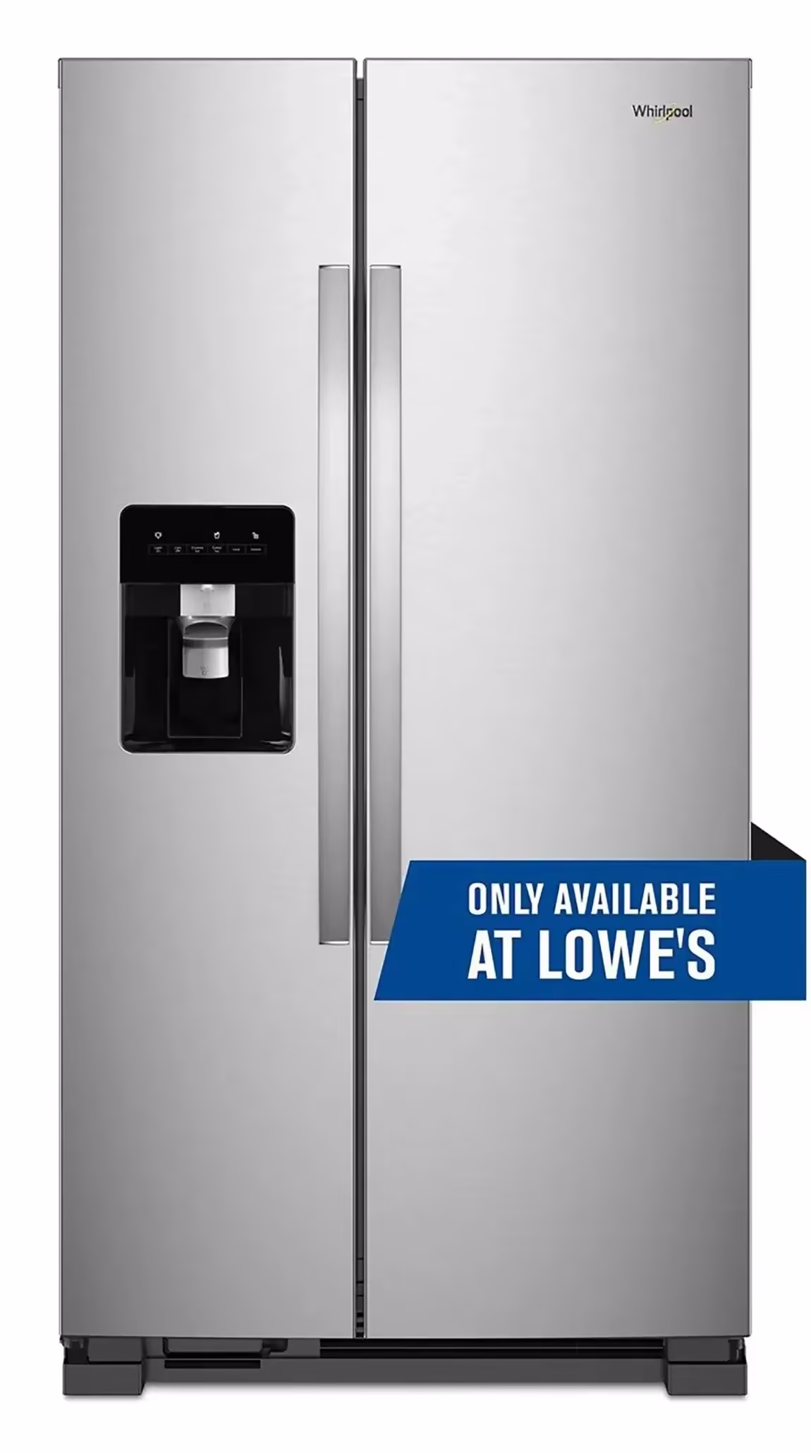 36-inch wide side-by-side refrigerator C 24 cubic feet stainless steel
