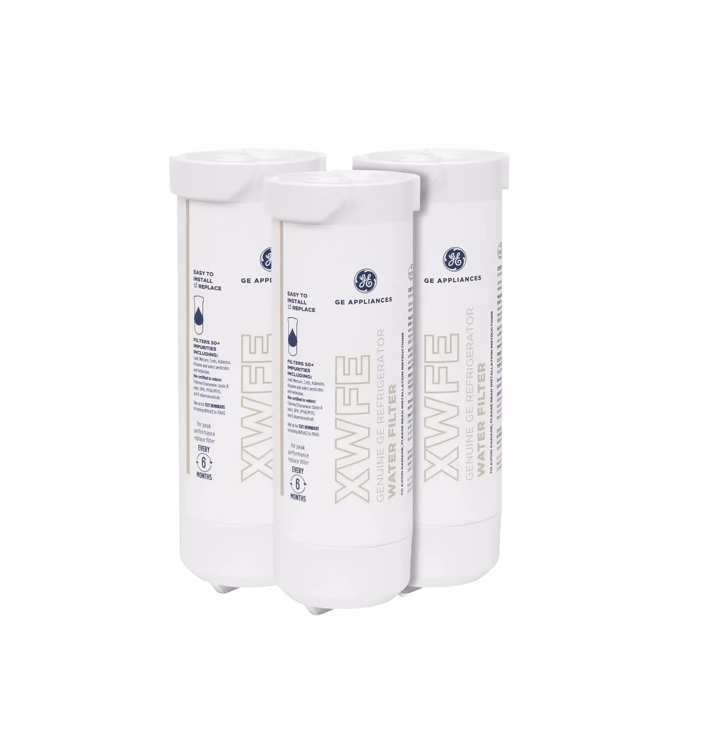 XWFE3PK XWFE Refrigerator Water Filter 3-Pack