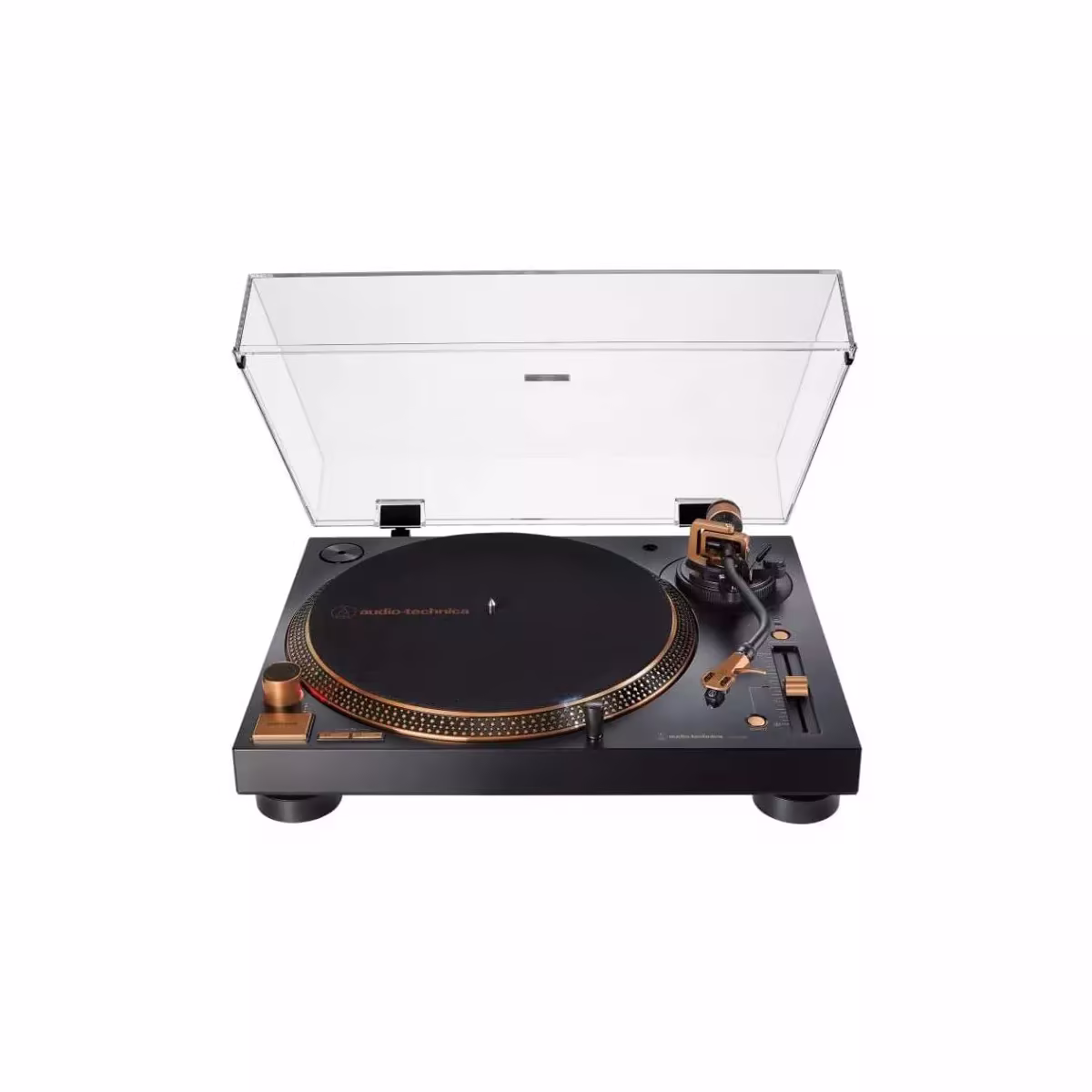 Audio Technica AT-LP120XUSB-BZ Direct Drive USB Turntable, Bronze – 3-Speed Vinyl Player with Built-in Preamp and Digital Conversion
