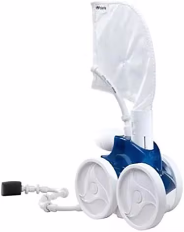 Vac-Sweep 380 Pressure Inground Pool Cleaner, Triple Jet Powered, 31ft of Hose with a Single Chamber Debris Bag