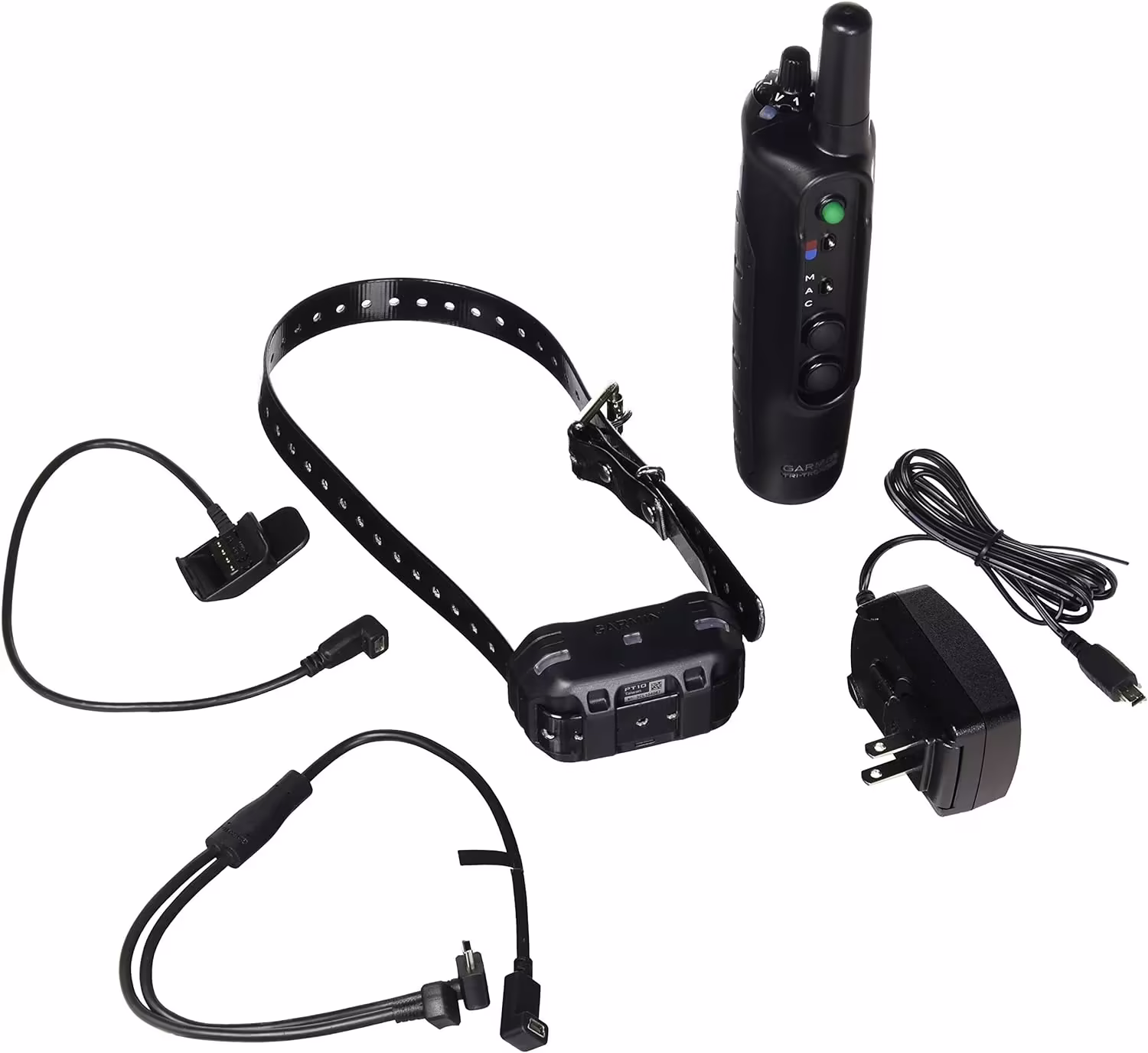 Dog Training Collar and Handheld, 1handed Training of Up to 3 Dogs, 21 Stimulation Levels