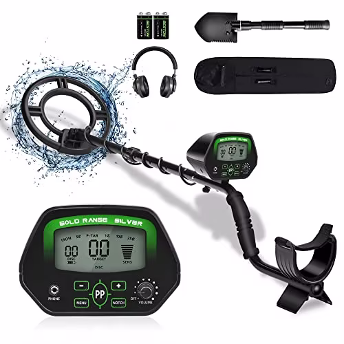 PalliPartners Metal Detector for Adults .Professional Gold Detector with LCD Display