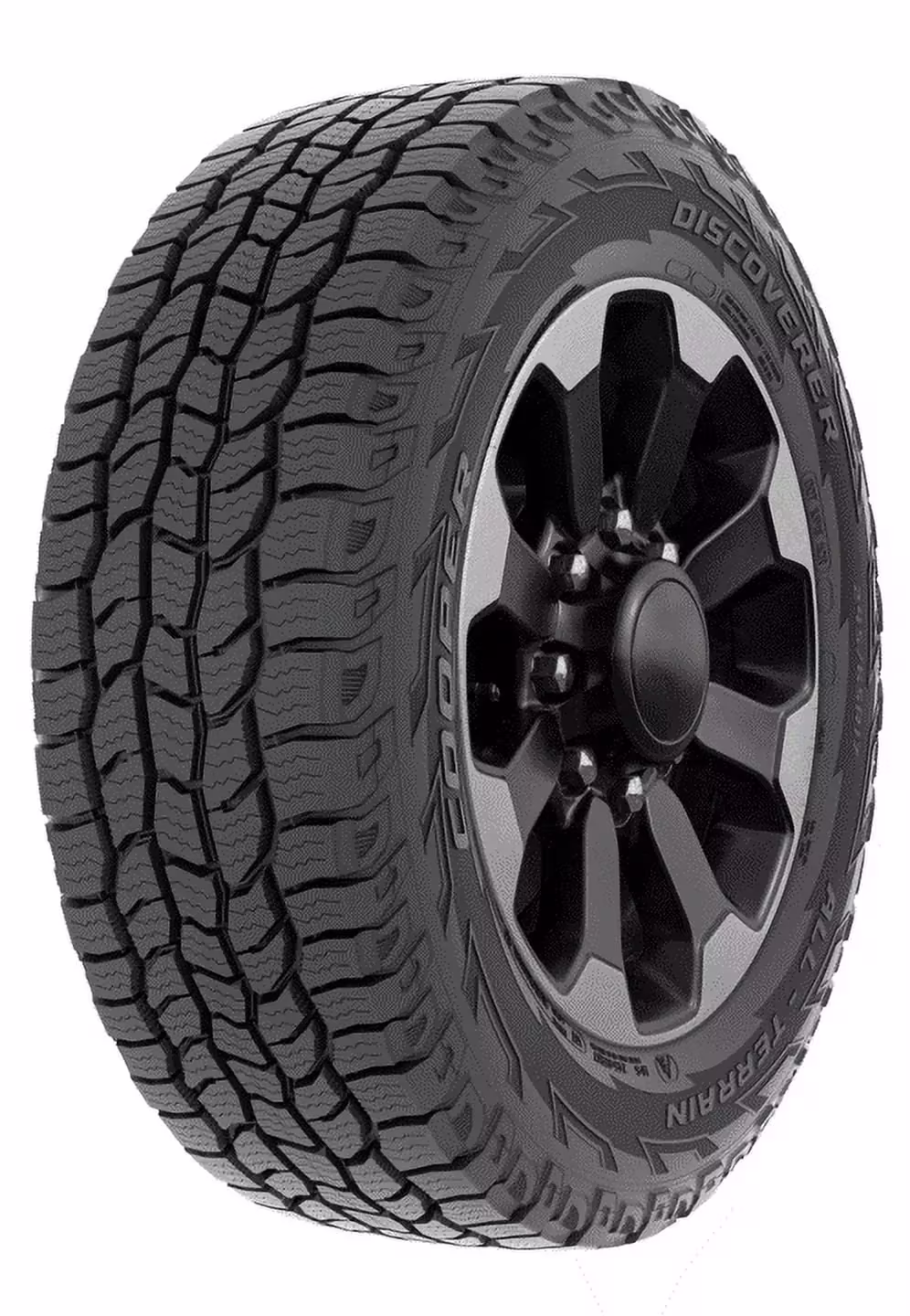 Cooper Discoverer All-Terrain 245/75R16 111T Light Truck & SUV Tire Fits: 2015 Toyota Tacoma TRD Pro, 1996-2002 Chevrolet Tahoe LT