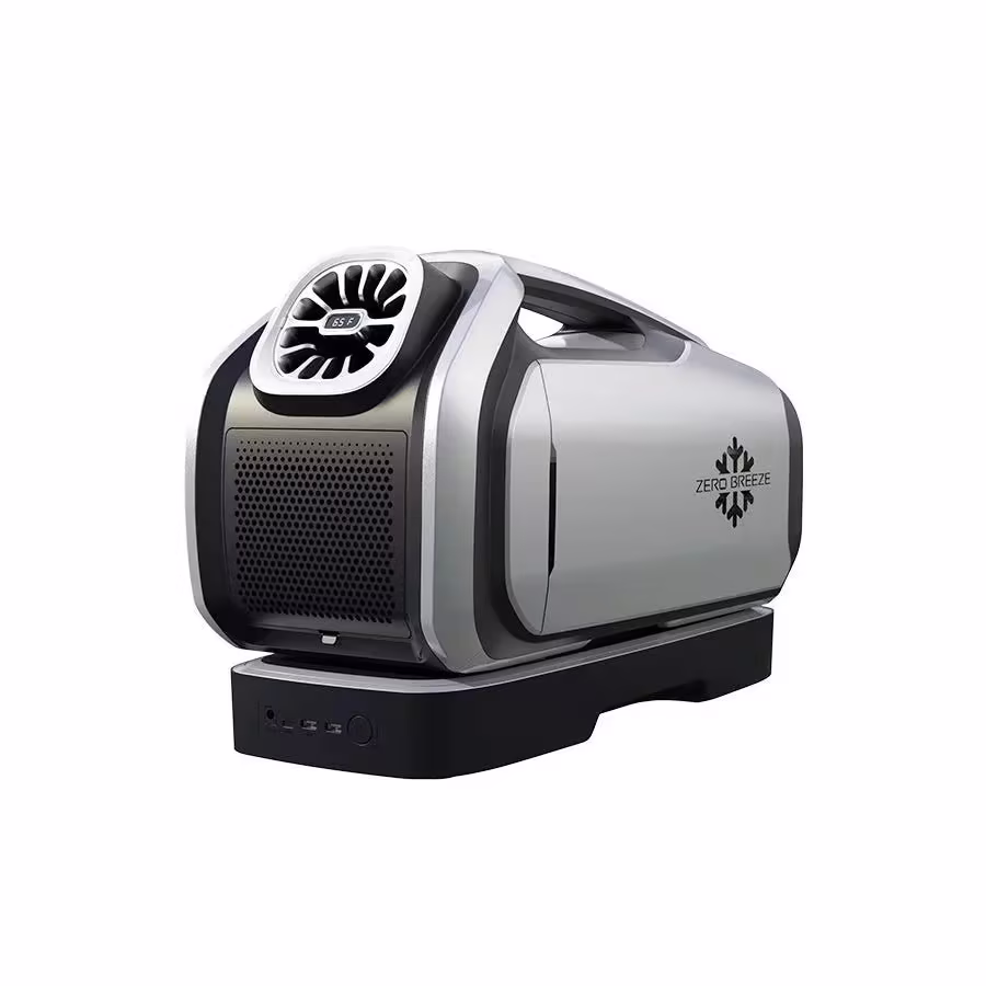 Zero Breeze Mark 2 Portable Air Conditioner, Plus (1 AC + 1 Battery)