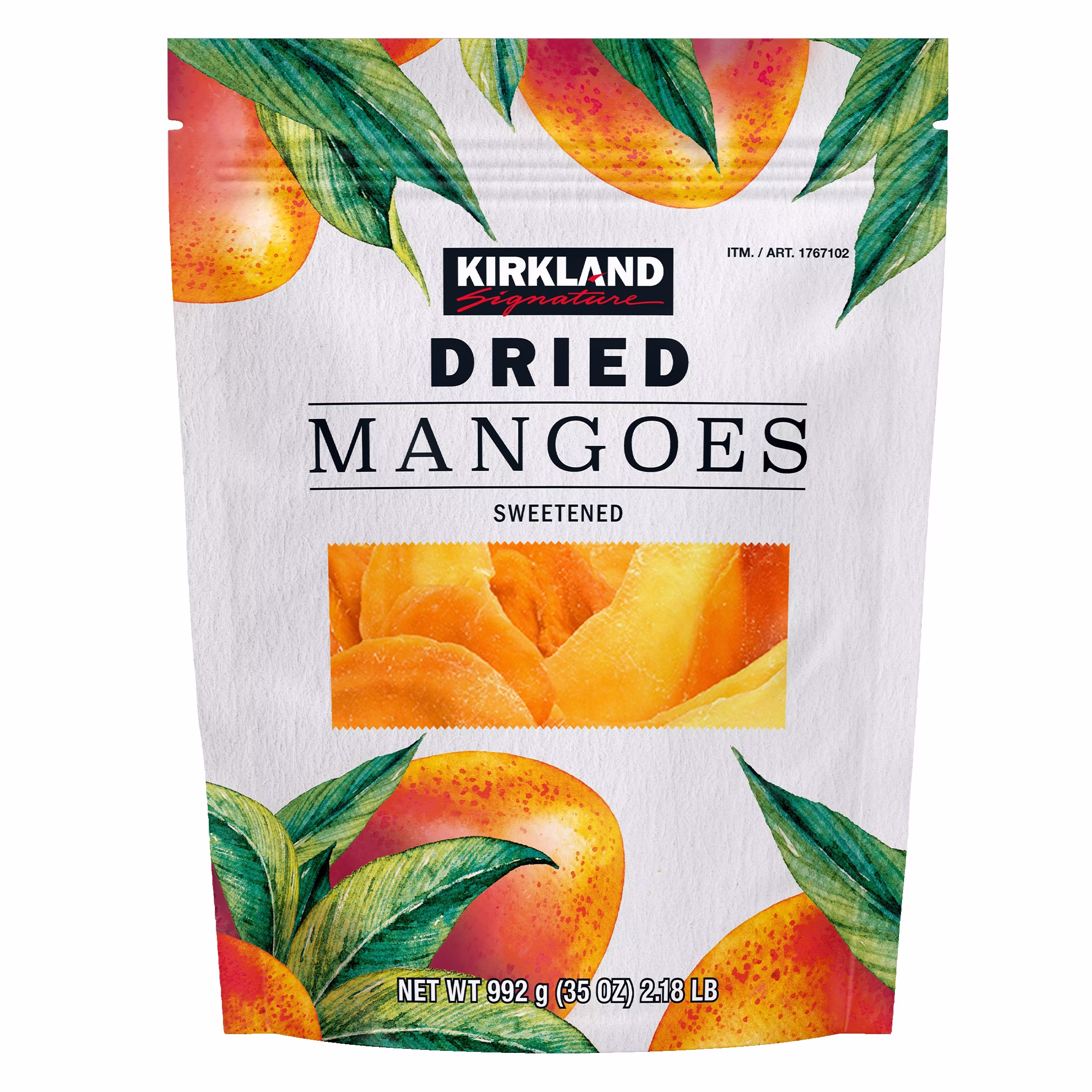 Kirkland Signature Dried Mangoes, Sweetened, 35 oz
