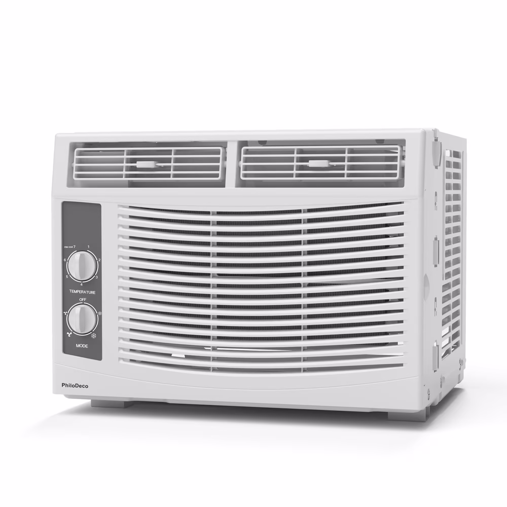 5000 BTU Window Air Conditioner Easy Cool - Capable of Cooling up to 150 Sq Ft. 2 Fan Speeds, 4 - Way Air Direction