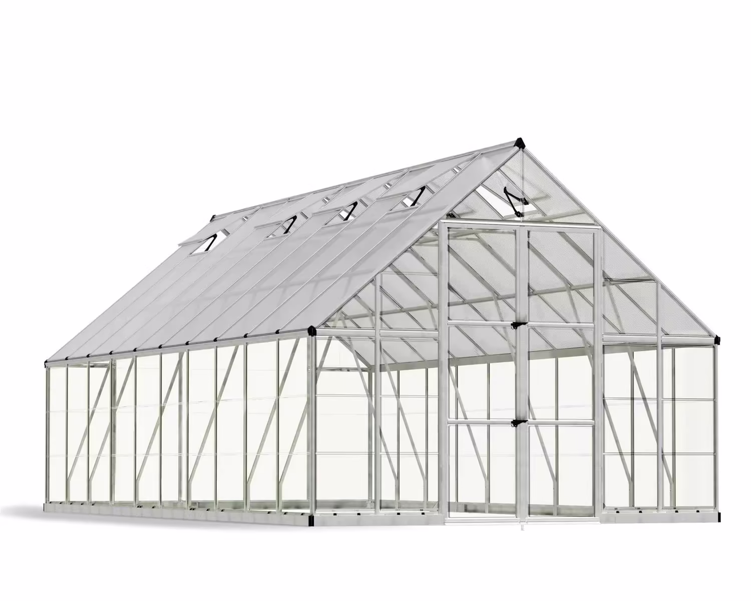 CANOPIA by PALRAM Balance 10 ft. x 20 ft. Greenhouse Kit - Silver