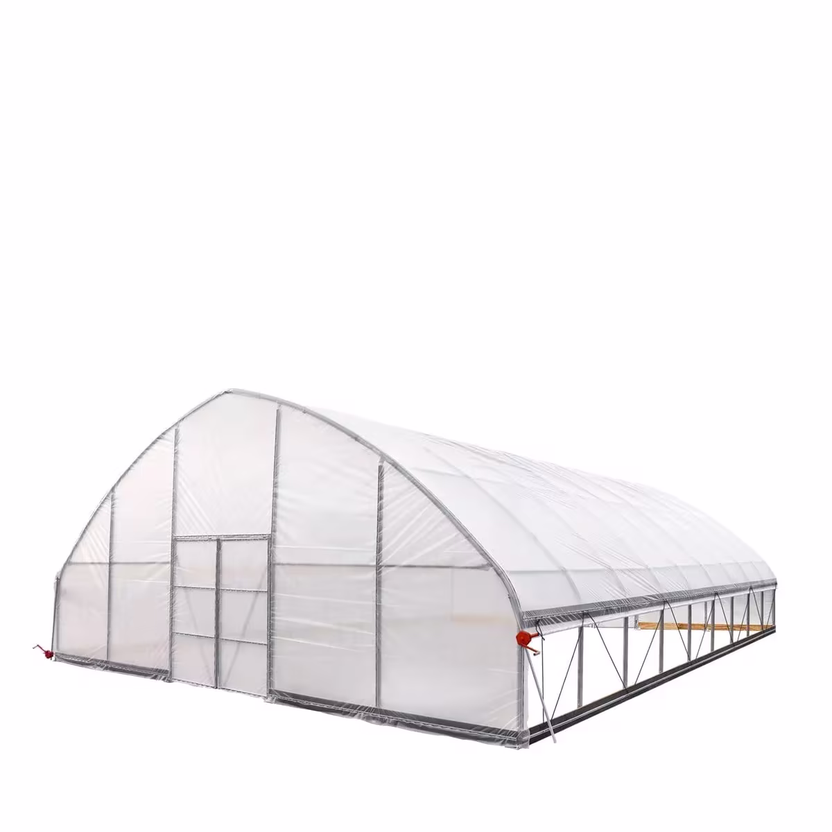 30' x 40' Commercial Tunnel Greenhouse with 6 Mil Clear Poly Covers and Roll-Up Sides TMG-GH3040-V2 (Previously GH3040)