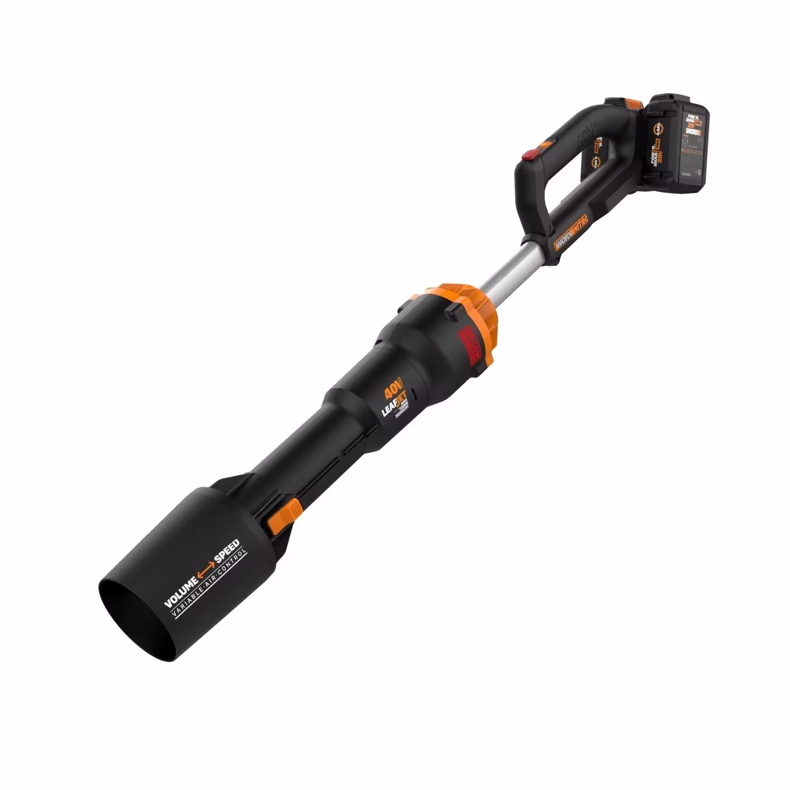 Worx WG585 Nitro 40V Power Share PRO LEAFJET Cordless Leaf Blower with Brushless Motor