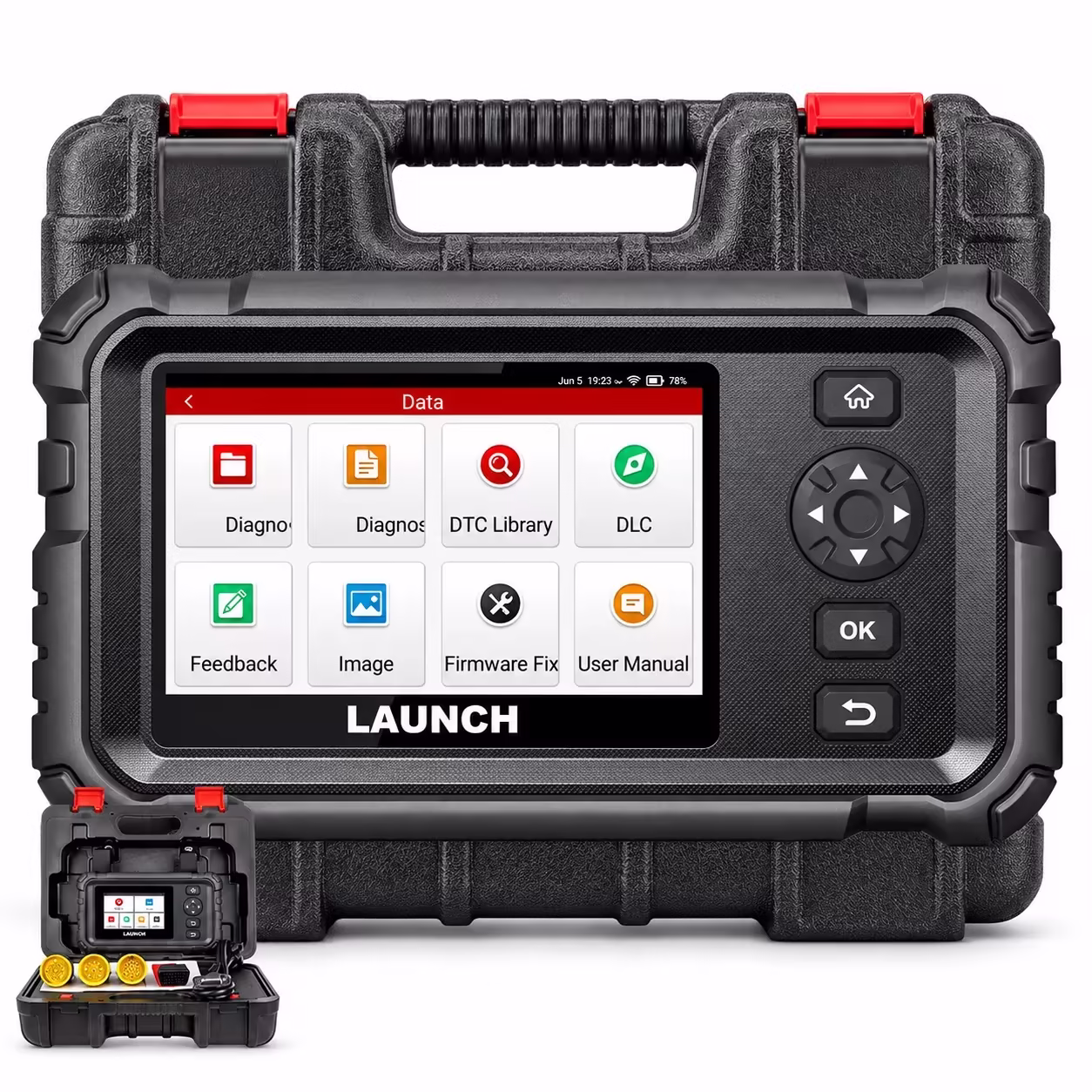 LAUNCH CRP129HD Heavy Duty Truck OBD2 Scanner Diagnostic Tool Speed Limit Adjust DPF