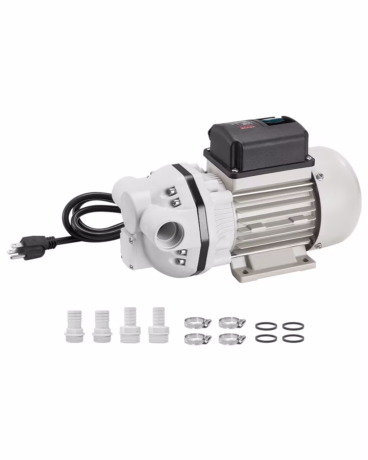 VEVOR DEF Transfer Pump 10.5 GPM 110V for Diesel Exhaust Fluid Diaphragm Self Priming