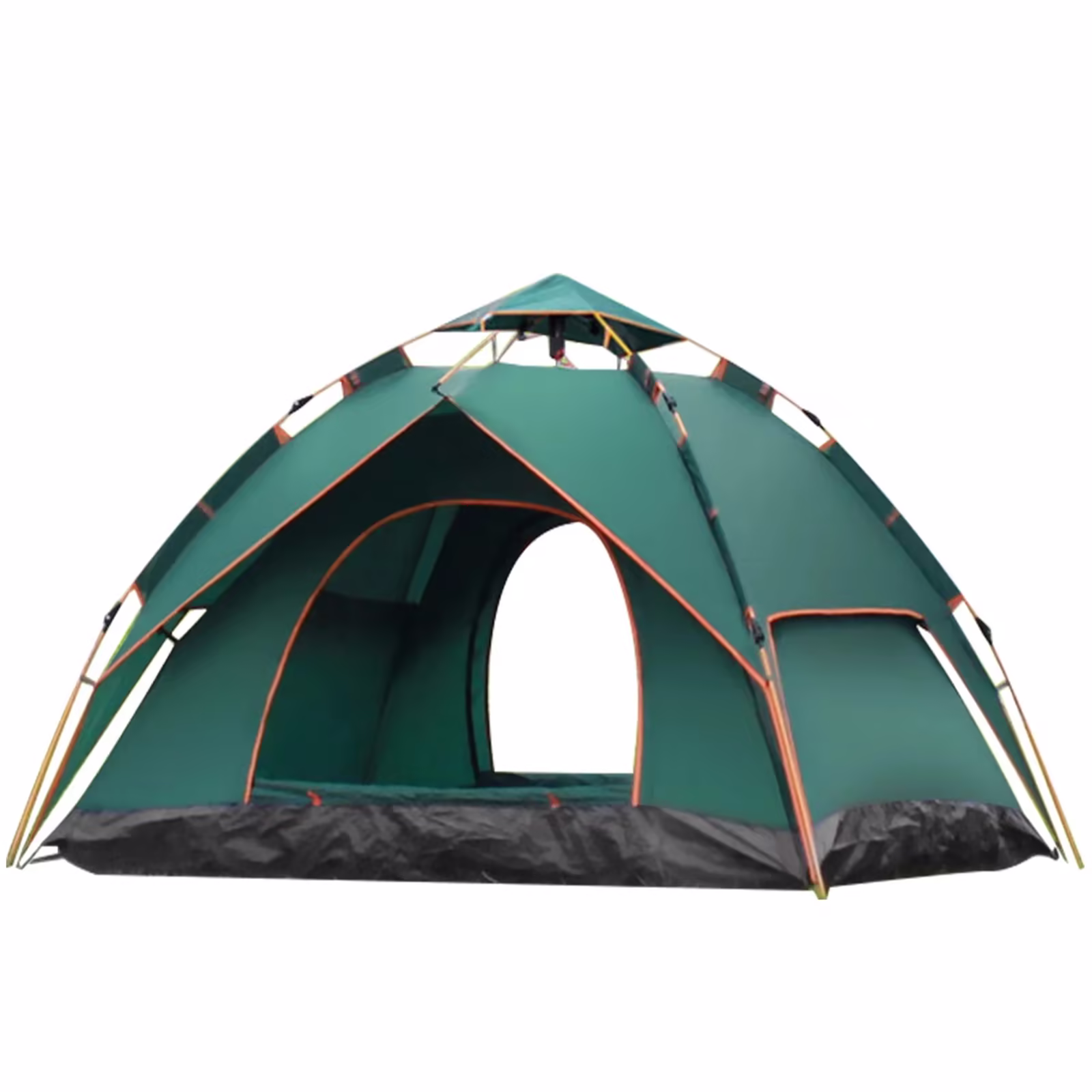Instant Pop Up Tent for 3-4 Person Automatic Camping Tent Dome Tent Double Layer Waterproof Family Tent for Hiking Backpacking Beach