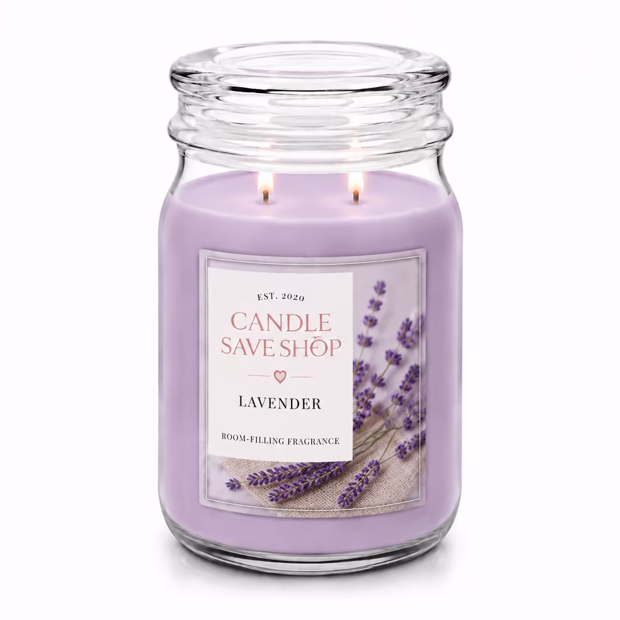 Lavender Serenity Scented Candle