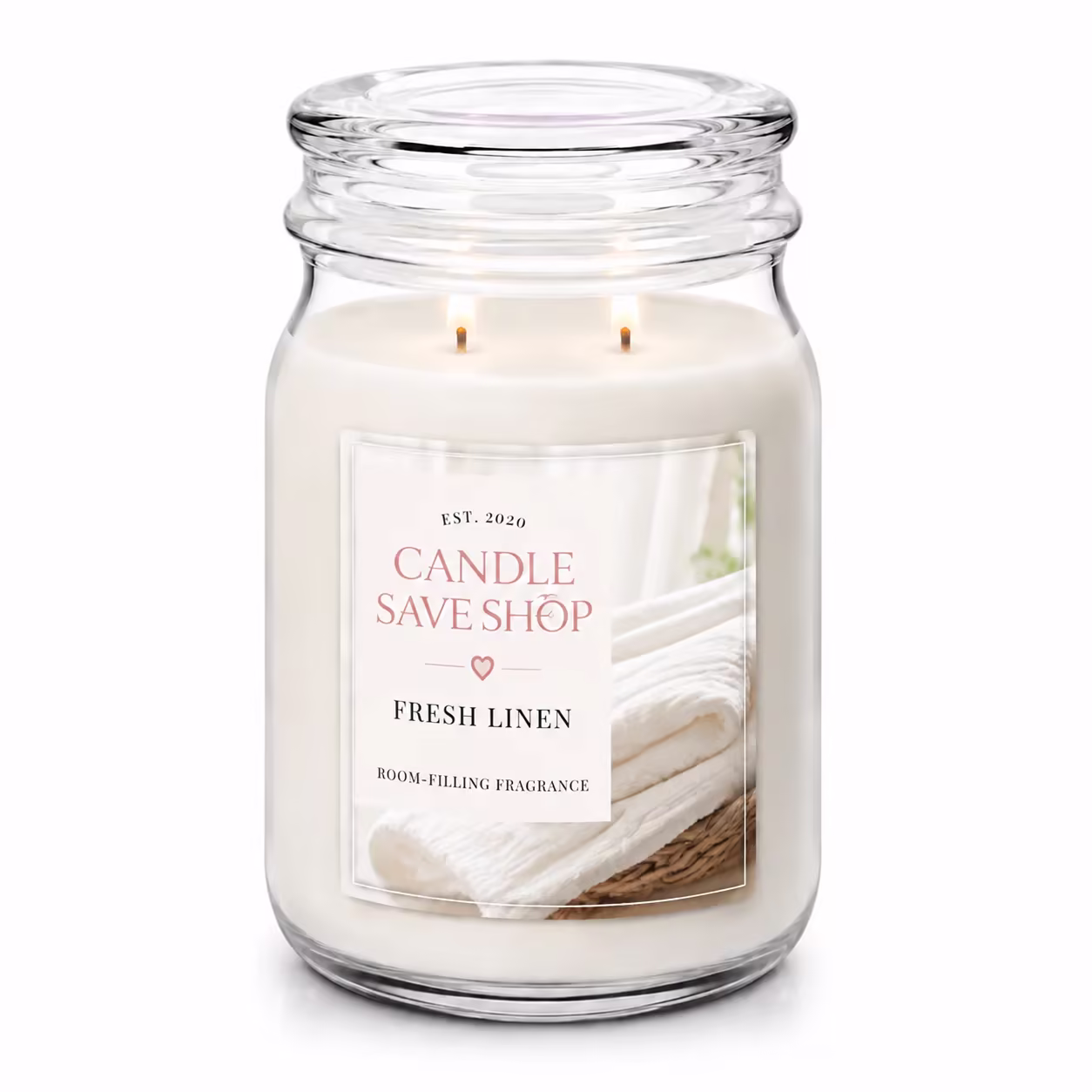 Fresh Linen Scented Candle