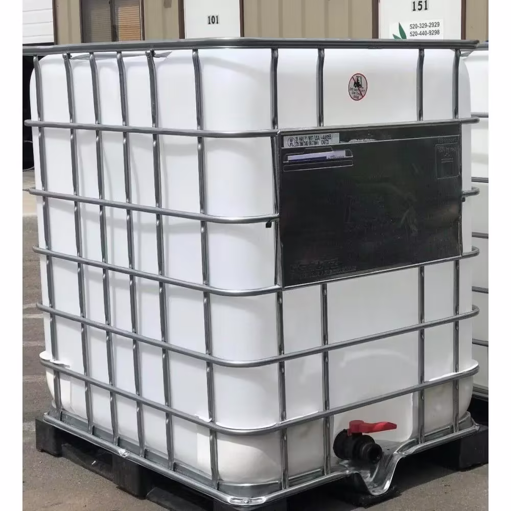 330 Gallon Rainwater Harvesting Container and Food Grade IBC Drinking Water