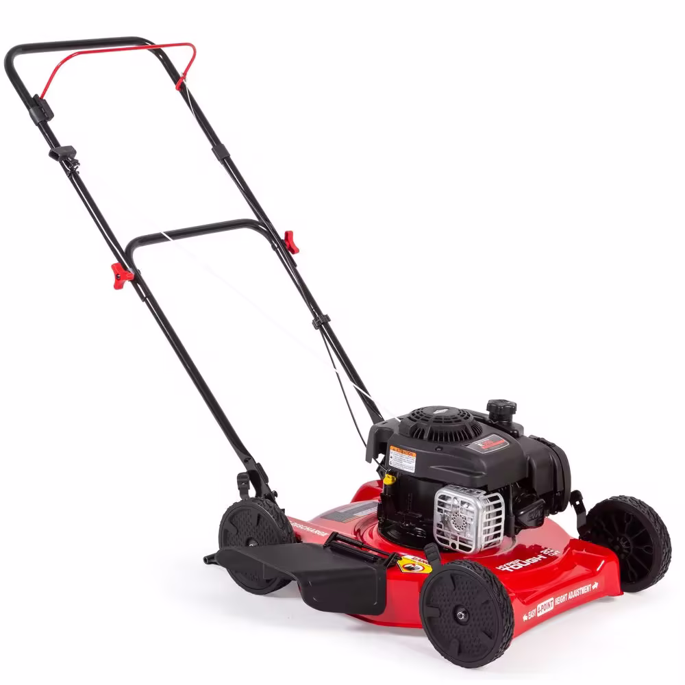 20-Inch 125Cc Gas Push Mower with Briggs & Stratton Engine