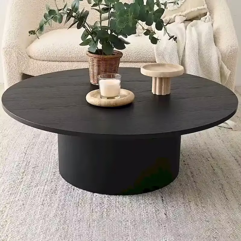 40-Inch Pedestal Coffee Table