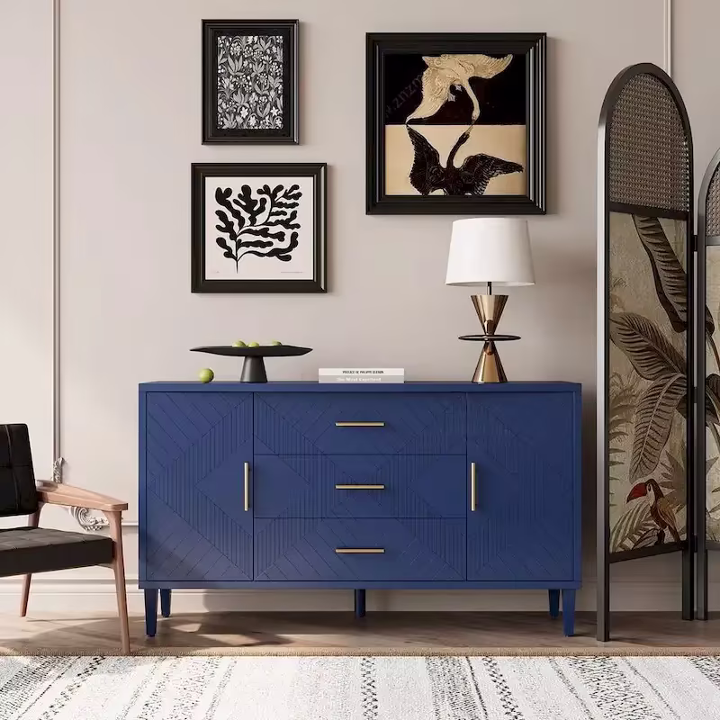 55 Elegant and Practical Carved Buffet/Sideboard Cabinet