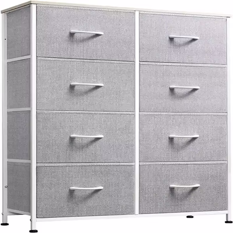 Bedroom Fabric Storage Dresser