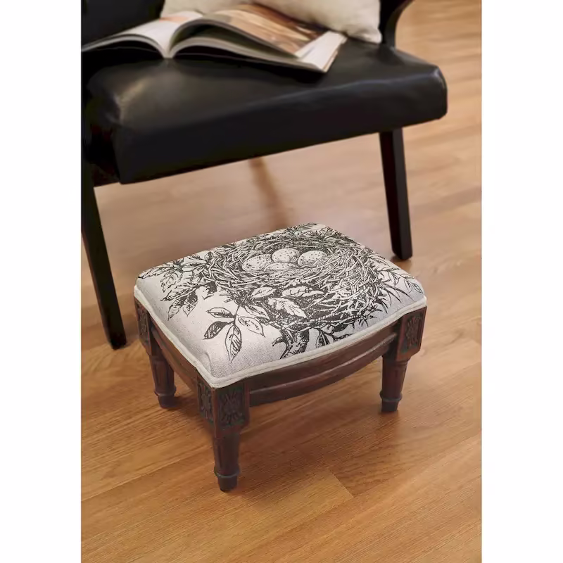 Nest-Inspired Footstool