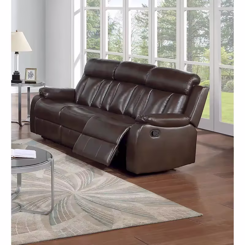 Poundex Reclining Sofa