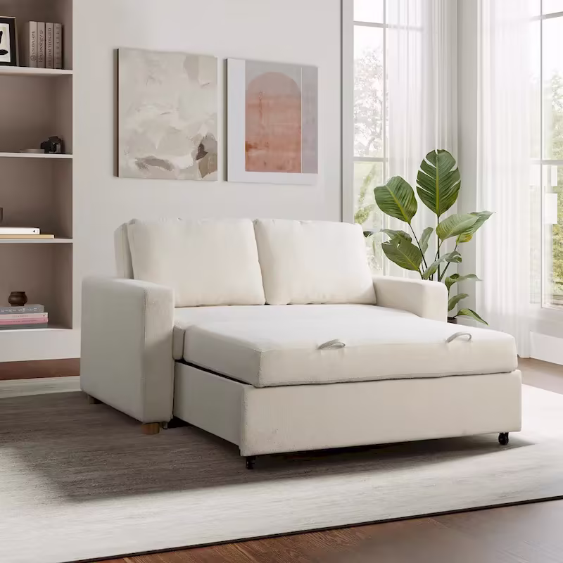 Serta Trenton Dual-Function Loveseat