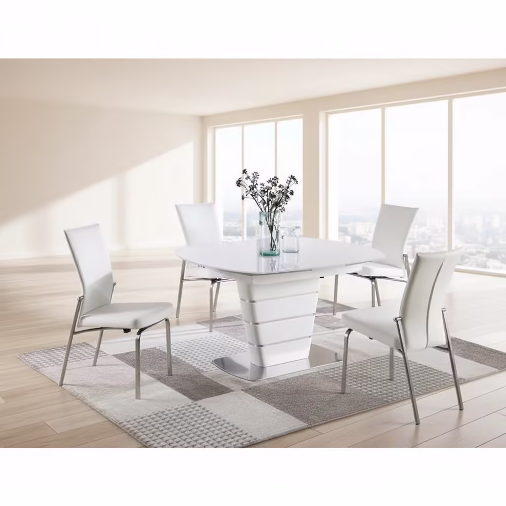 Glass 5-Piece Dining Collection
