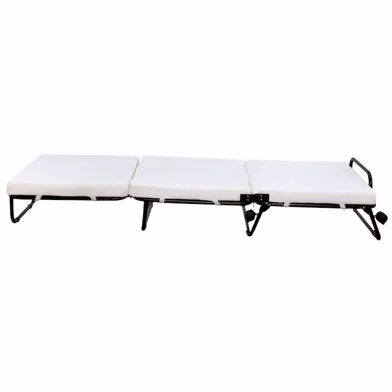 HomCom Convertible Sofa Ottoman Bed Lounge