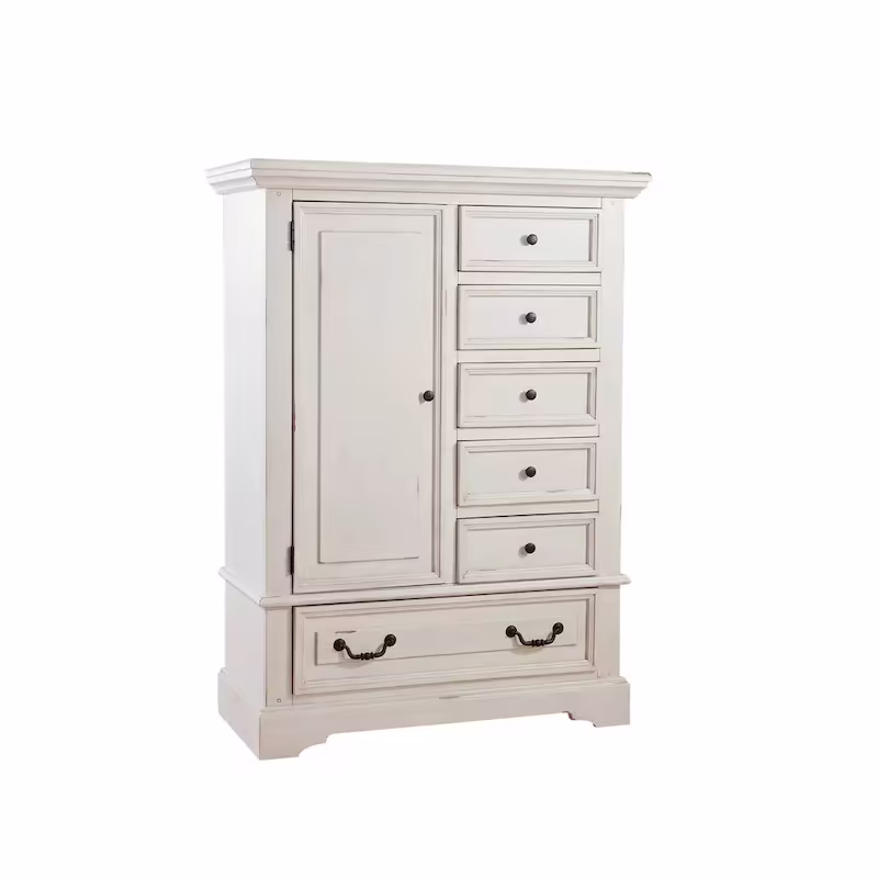 Lakewood Vintage-Inspired Gentleman's Chest of Drawers