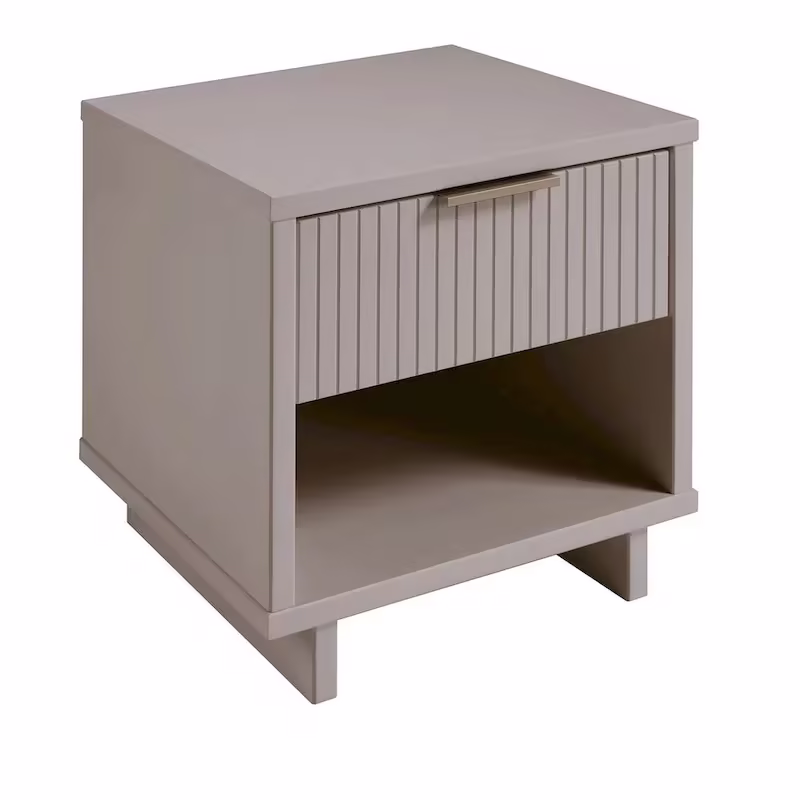 Manhattan Comfort Granville Modern Nightstand with 1 Drawer