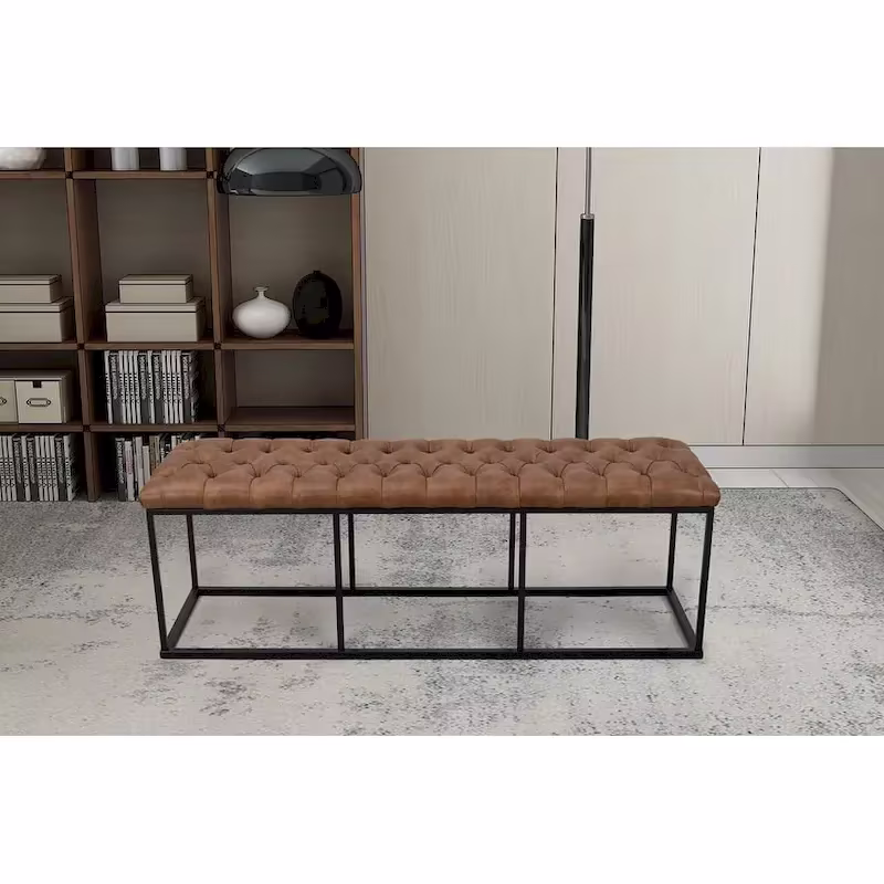 Carbon Loft DeAngelo Faux Leather Accent Bench