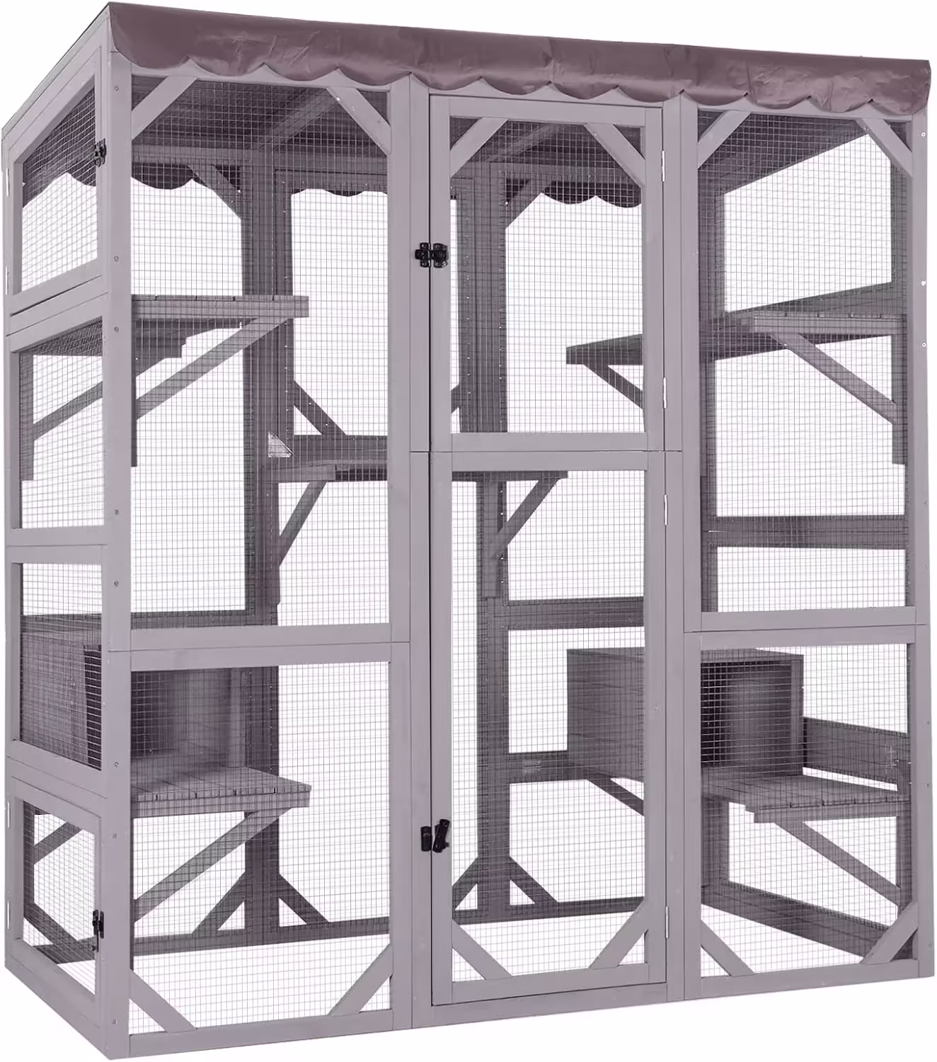 Large Walk-In Outdoor Cat Enclosure