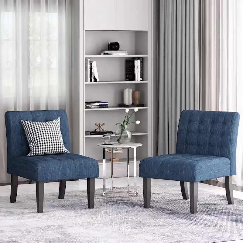 Christopher Knight Home Lewis Tufted Fabric Accent Chair