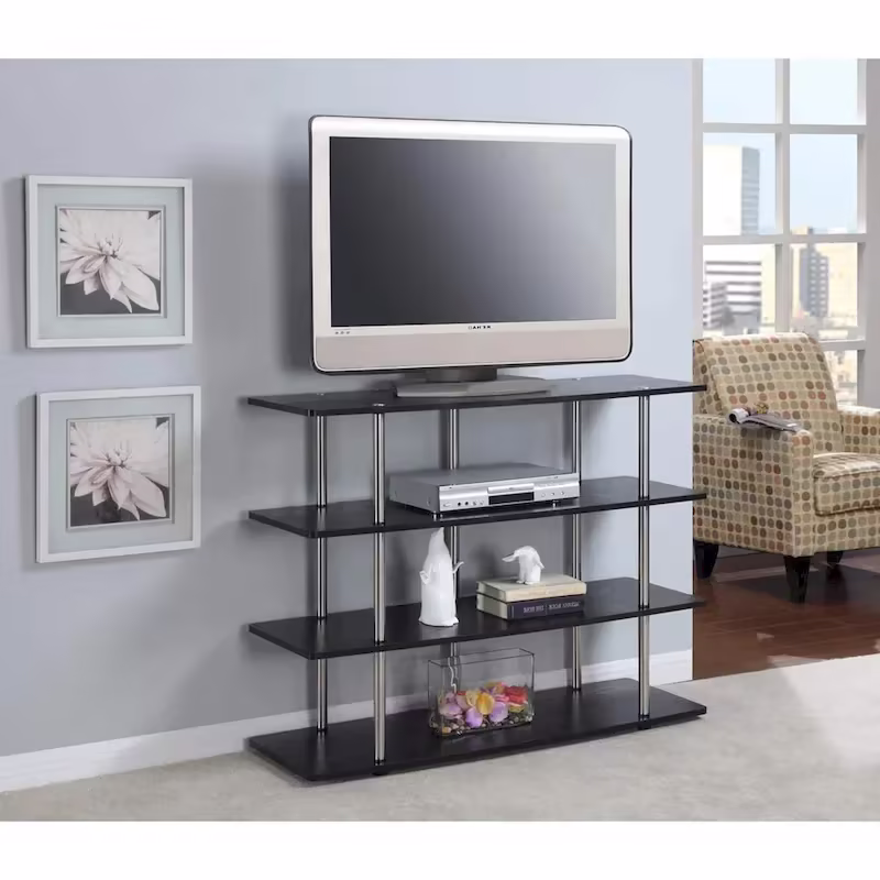 Convenience Concepts Designs2Go XL 55-Inch Highboy 4-Tier Television Stand