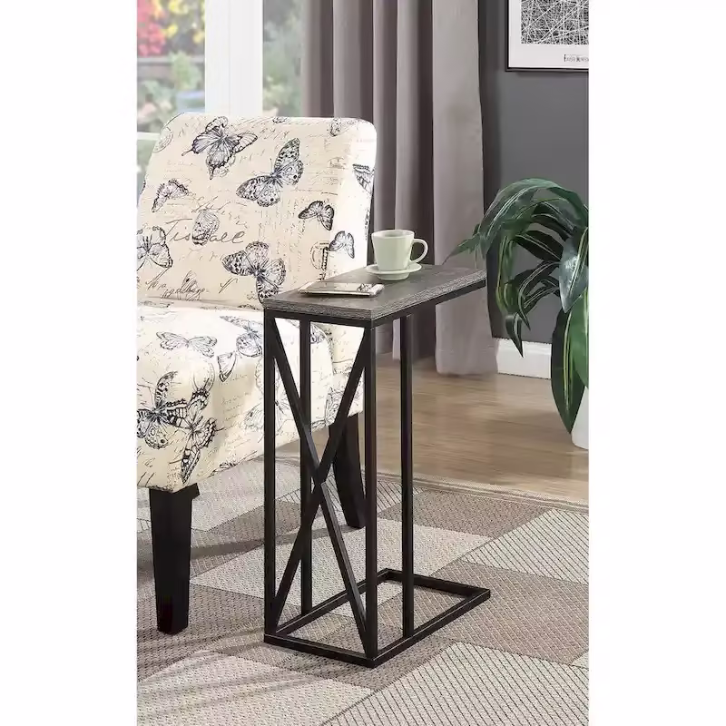 Tucson C-Shaped End Table by Convenience Concepts