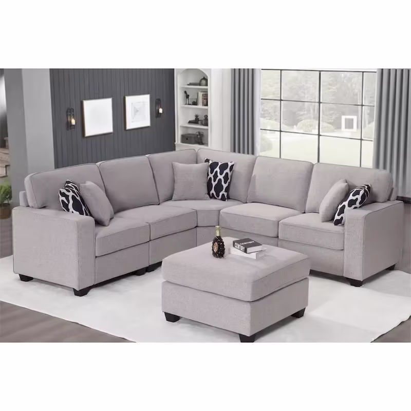 Versatile Reversible Sectional Sofa with Flexible Configuration